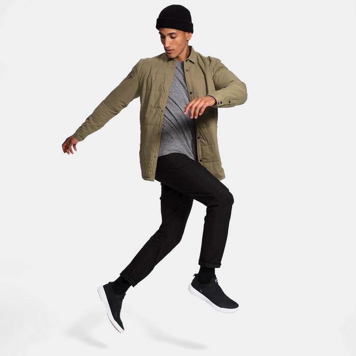 evo Ballard Tech Shacket Olive