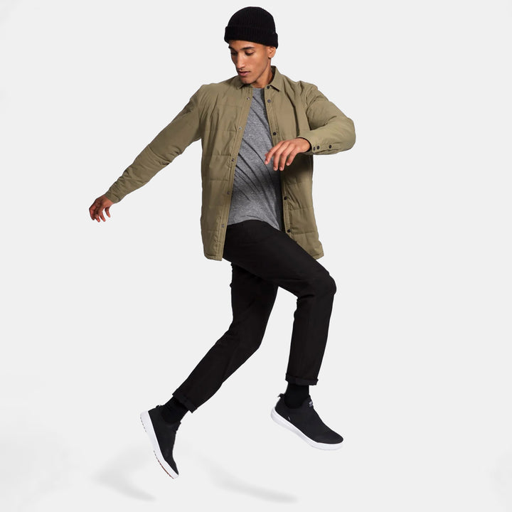 evo Ballard Tech Shacket Olive