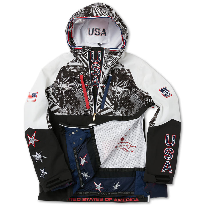 Volcom OU Brighton Pullover - Men's Black White