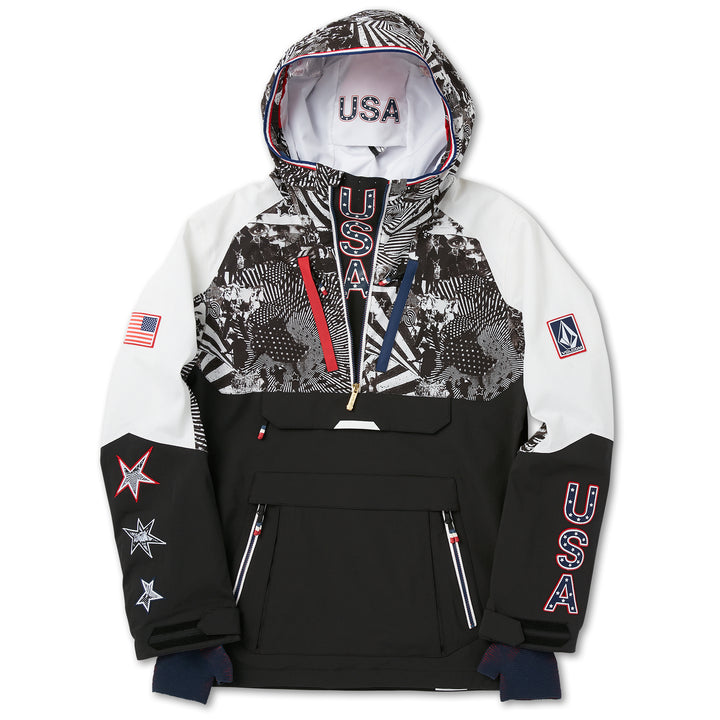 Volcom OU Brighton Pullover - Men's Black White