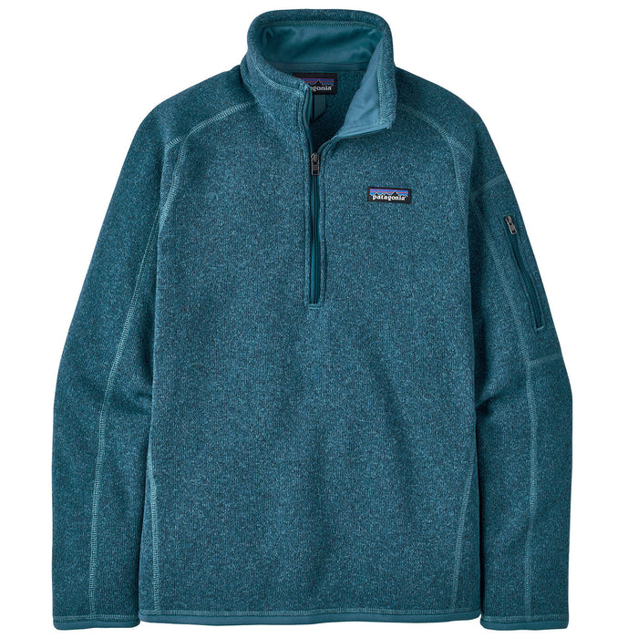 Patagonia Better Sweater® 1/4 Zip Pullover Fleece - Women's Abalone Blue