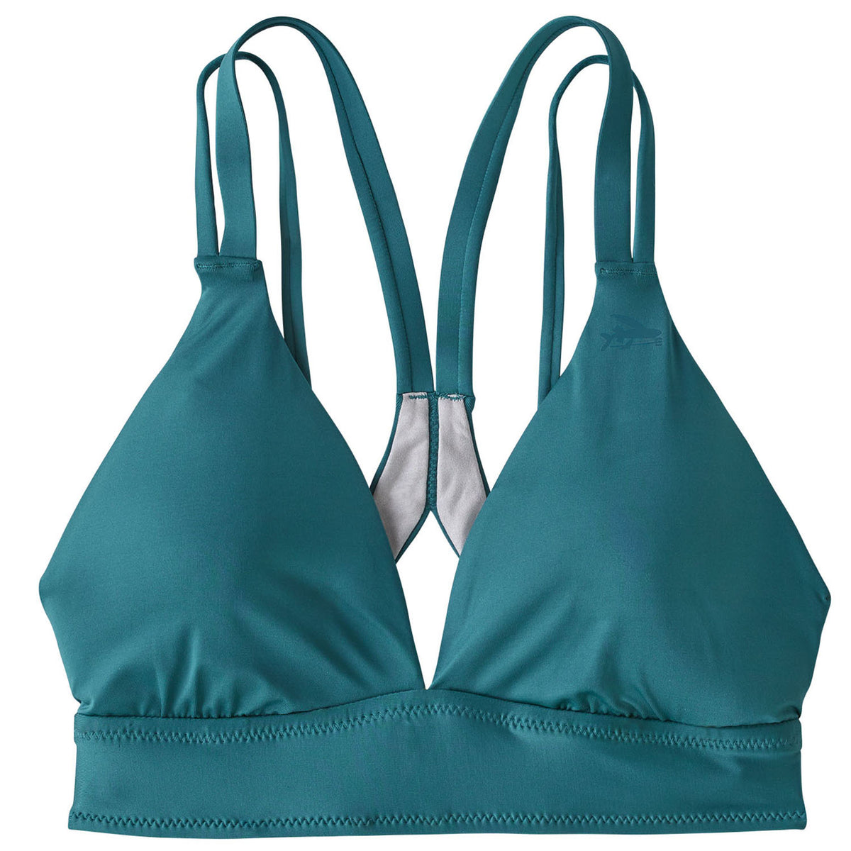 Patagonia Nanogrip Sunset Swell Bikini Top - Women's Abalone Blue