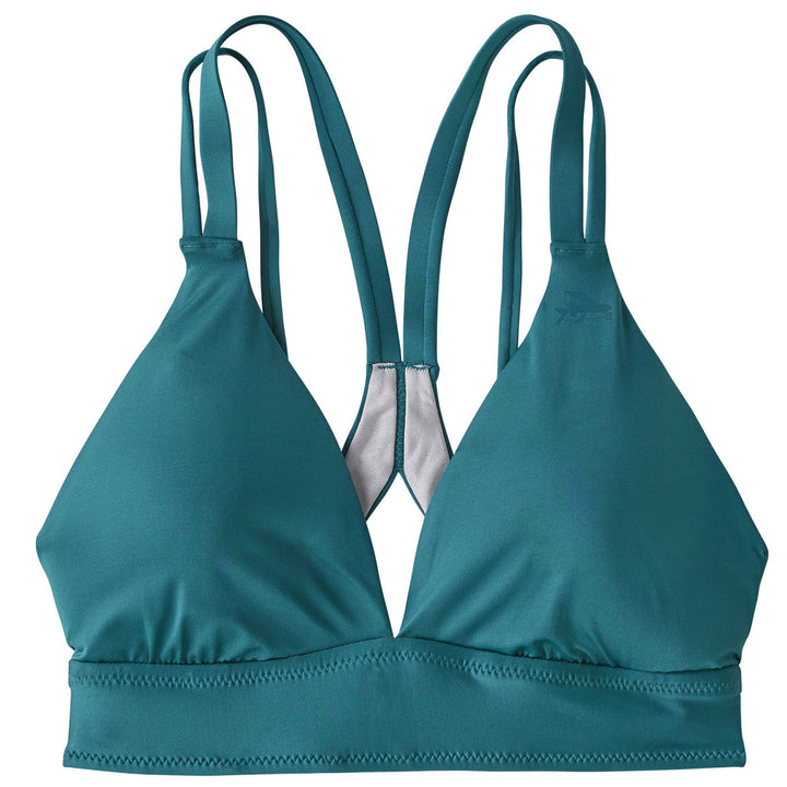 Patagonia Nanogrip Sunset Swell Bikini Top - Women's Abalone Blue