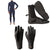 Sisstrevolution 5/4 Hooded Chest Zip Wetsuit + 5mm Round Toe Wetsuit Boots + 3mm Wetsuit Gloves - Women's