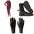 Sisstrevolution 5/4 7 Seas Chest Zip Wetsuit + 5mm Round Toe Wetsuit Boots + 3mm Wetsuit Gloves - Women's