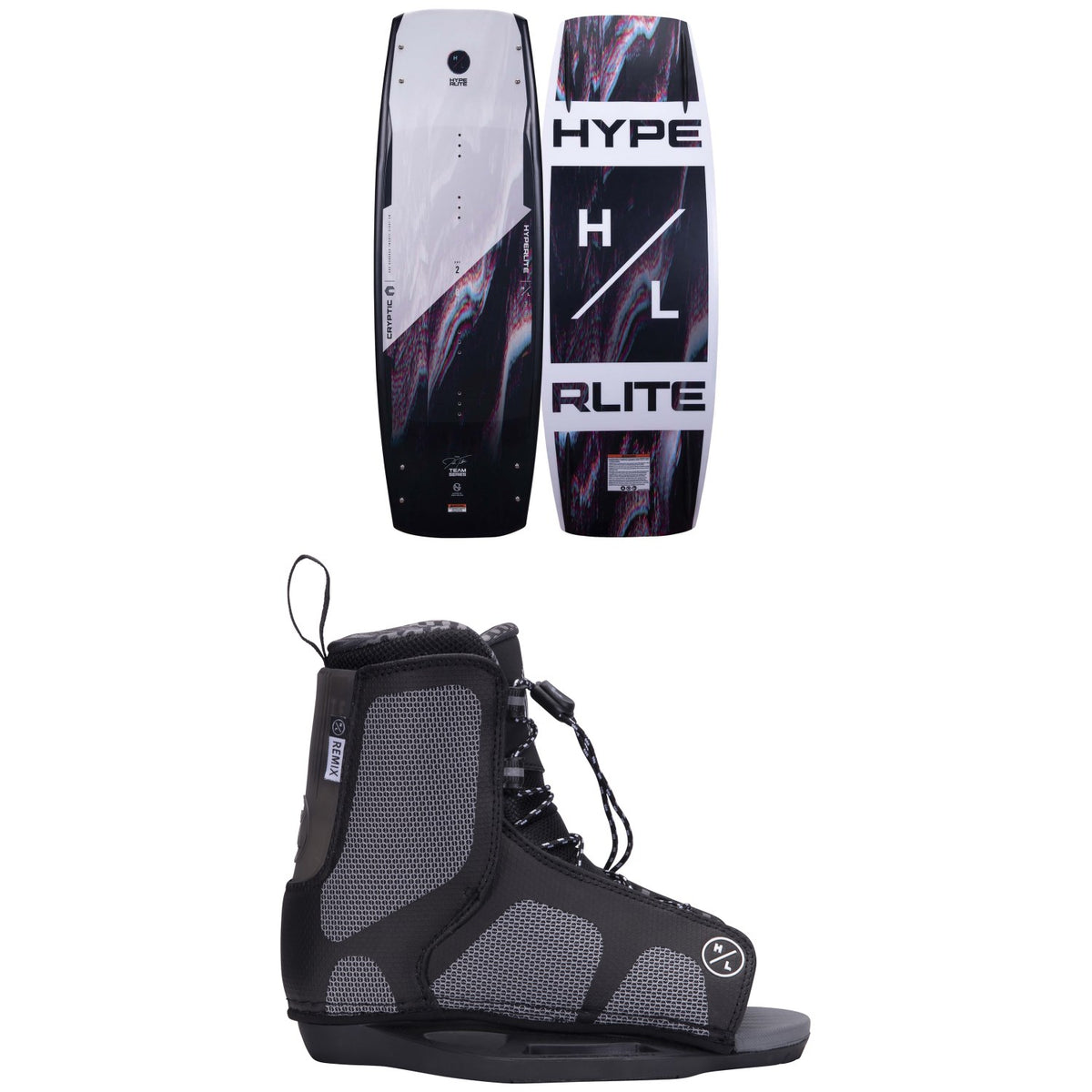 Hyperlite Cryptic  + Remix Jr. Wakeboard Package - Kids' 2022