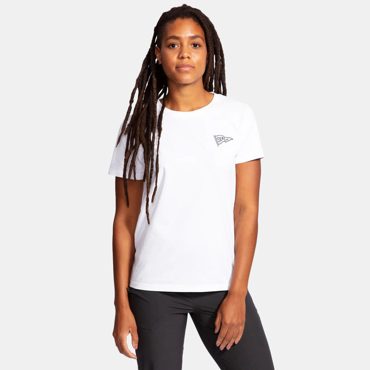 evo Seattle Pennant T-Shirt - Women's White