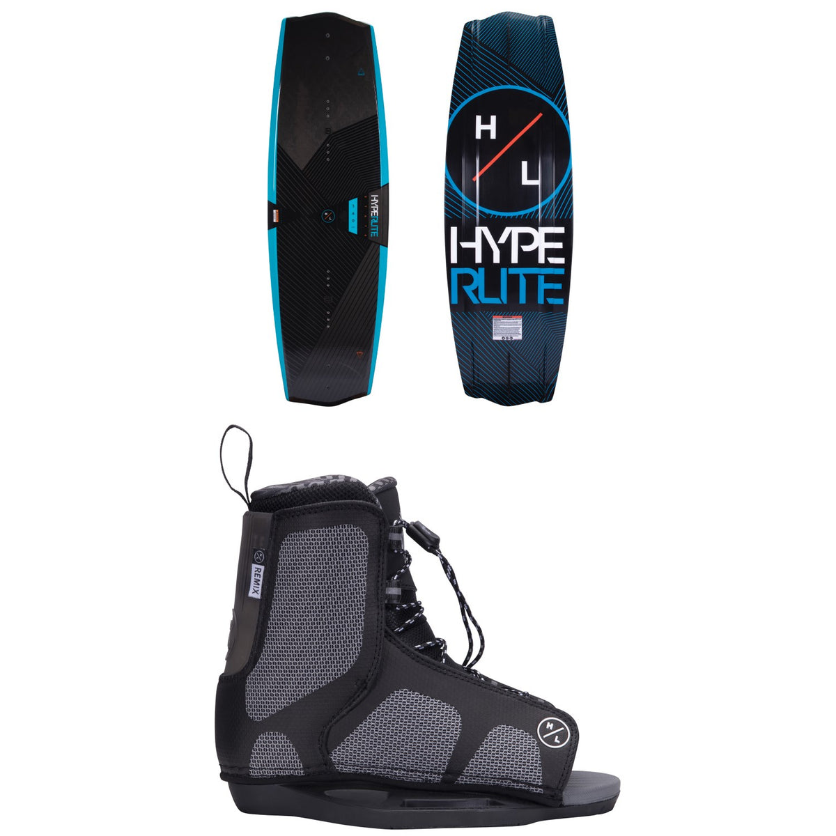 Hyperlite State 2.0 Jr. + Remix Jr. Wakeboard Package - Kids' 2023