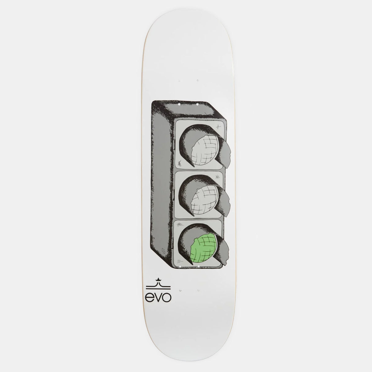 evo Stoplight 8.5 Skateboard Deck