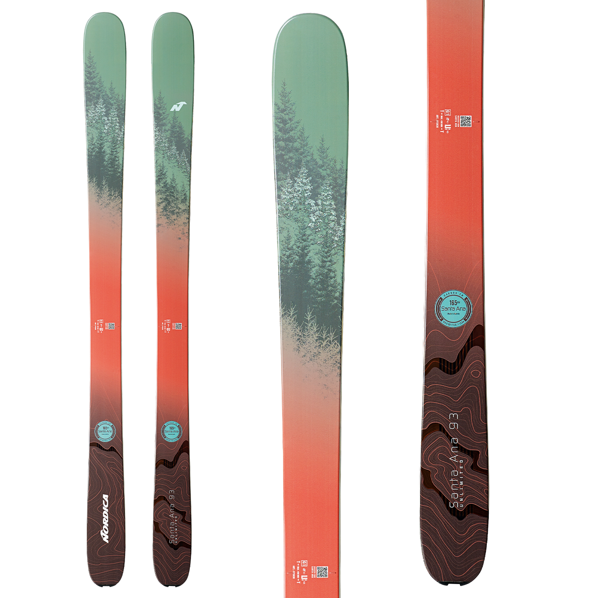 Nordica Santa Ana 93 Unlimited Skis - Women's 2024