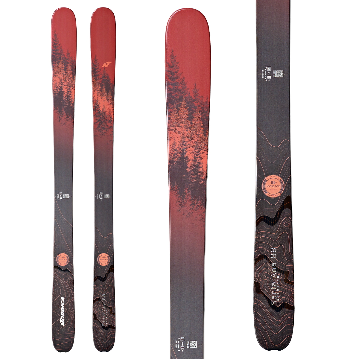 Nordica Santa Ana 88 Unlimited Skis - Women's 2024