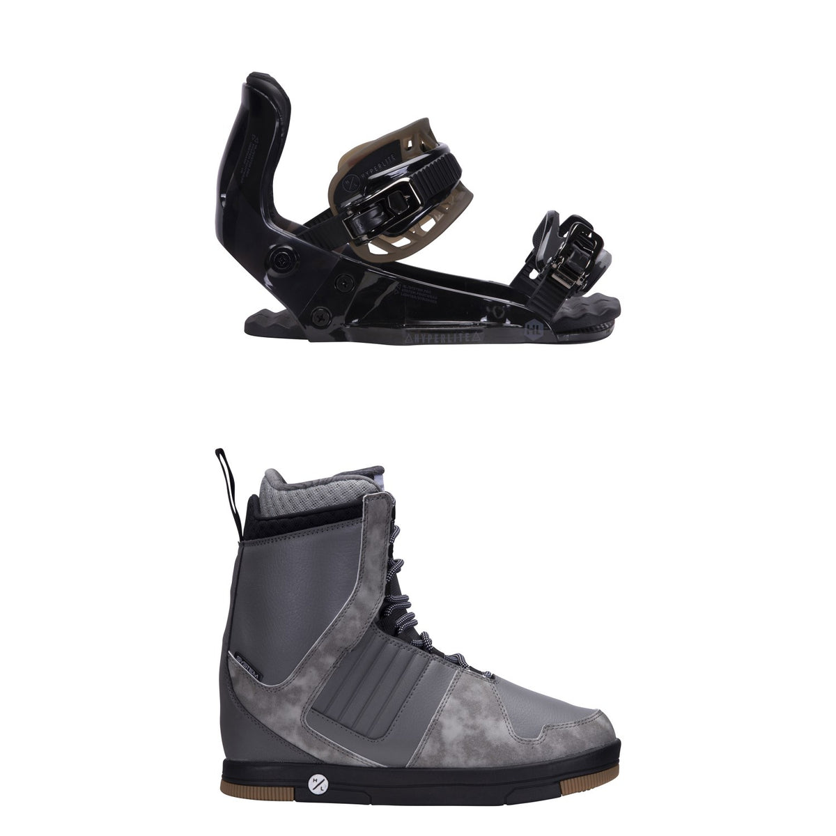 Hyperlite System Pro Wakeboard Bindings + Freepress System Boots 2022