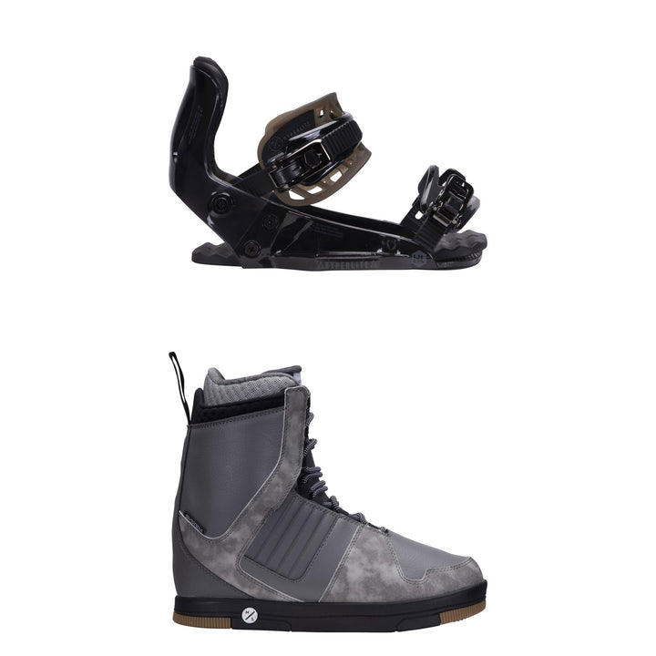 Hyperlite System Pro Wakeboard Bindings + Freepress System Boots 2022