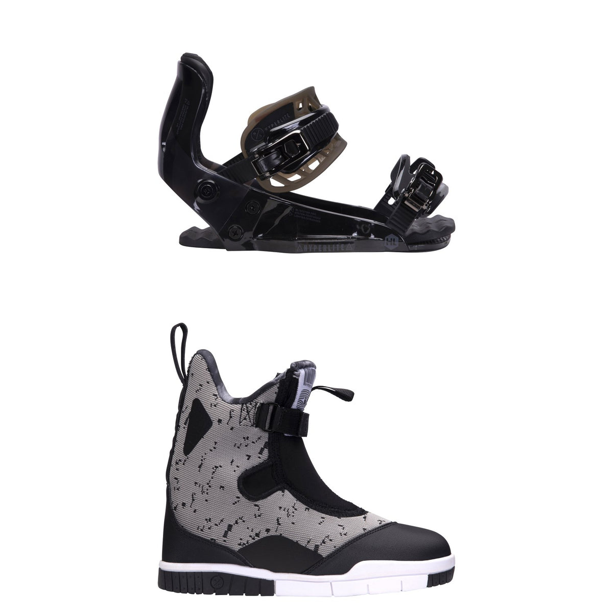Hyperlite System Pro Wakeboard Bindings + Gooey Boots 2023