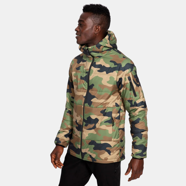 evo Ballard Hooded Insulator Jacket Camo