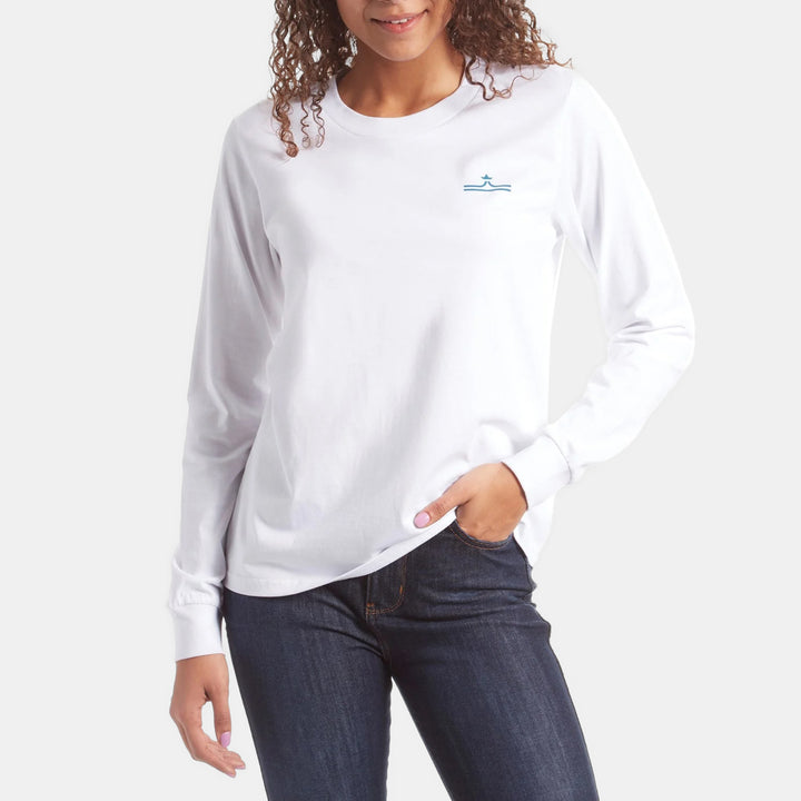 evo Range Long-Sleeve T-Shirt - Women's White
