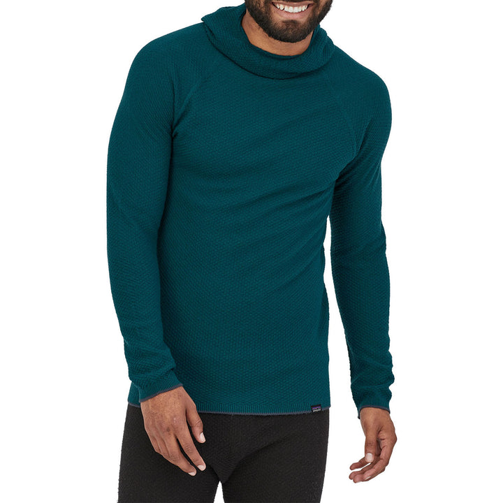 Patagonia Cap Air Hoodie Dark Borealis Green