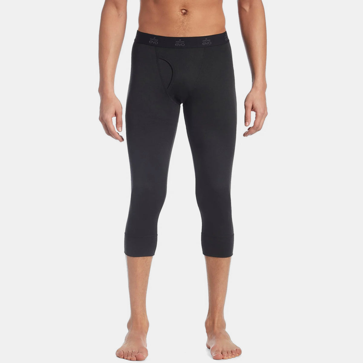 evo Ridgetop Polartec® Power Dry® 3/4 Length Pants Matte Black