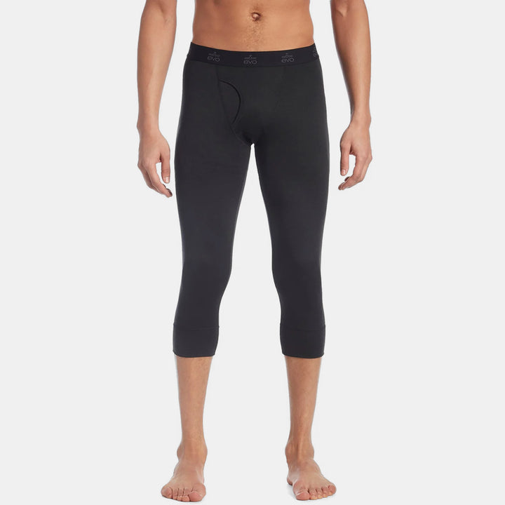 evo Ridgetop Polartec® Power Dry® 3/4 Length Pants Matte Black