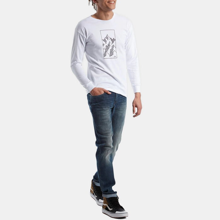 evo Range Long-Sleeve T-Shirt White