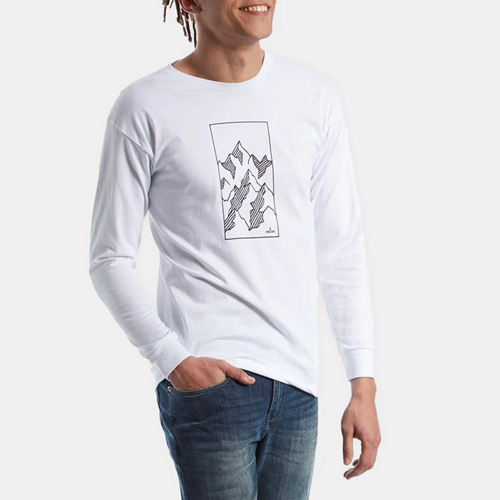evo Range Long-Sleeve T-Shirt White