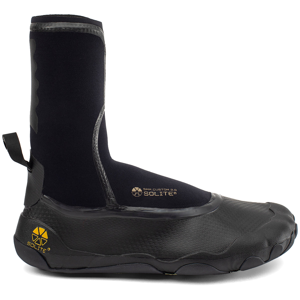 Solite 5mm Custom 2.0 Wetsuit Boots Black/Gum