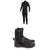 Billabong 4/3 Furnace Chest Zip Wetsuit + 3mm Furnace Hidden Split Wetsuit Boots
