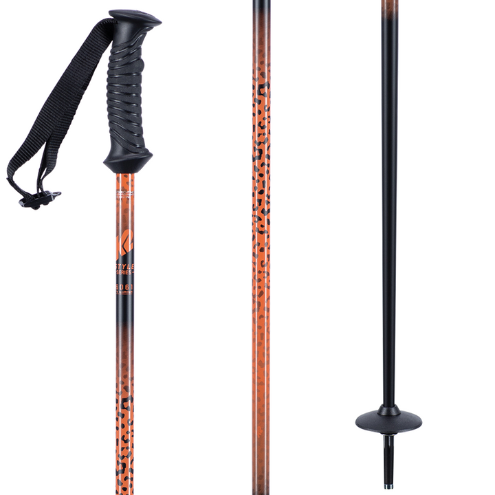 K2 Style Aluminum Ski Poles - Women's 2022 Lava