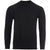 Season Lolo Raglan Crew Sweatshirt - Unisex Black