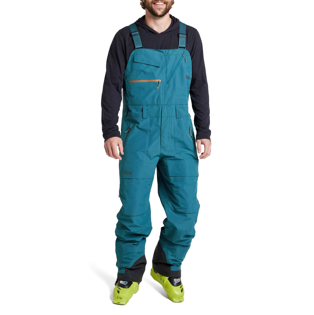 Trew Gear Trewth Short Bibs - Men's Glassy Bay