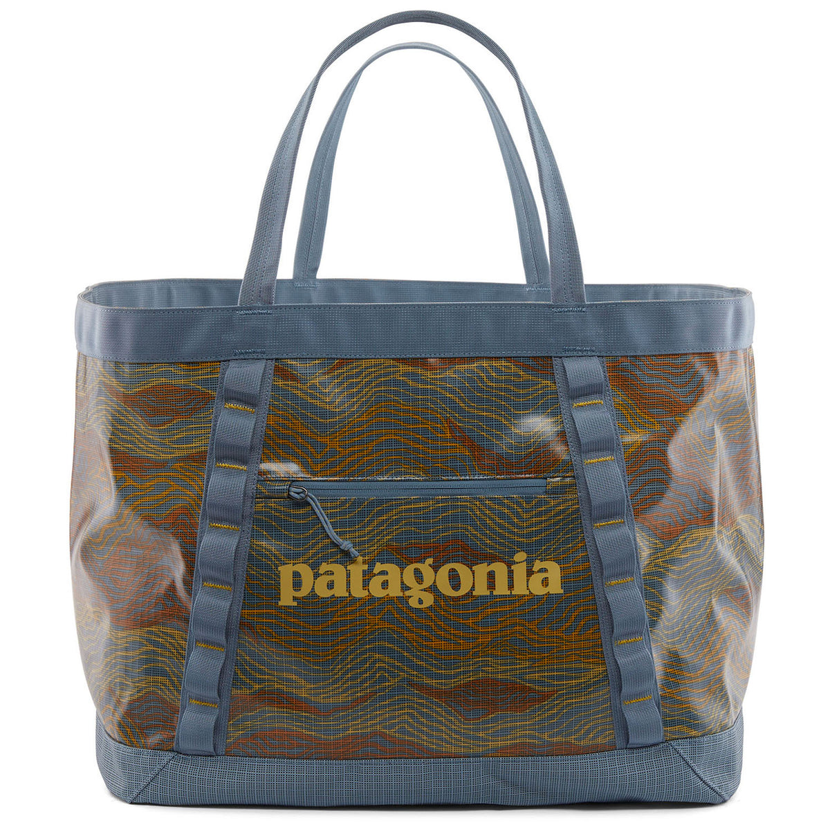 Patagonia Black Hole® Gear Tote Rock Cycle Multi Big: Light Plume Grey