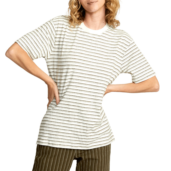 RVCA Balance Knit Crew T-Shirt - Men's Natural