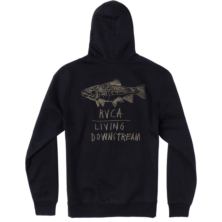 RVCA Downstream Hoodie - Men's Black