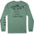 RVCA Downstream Long Sleeve T-Shirt - Men's Spinach