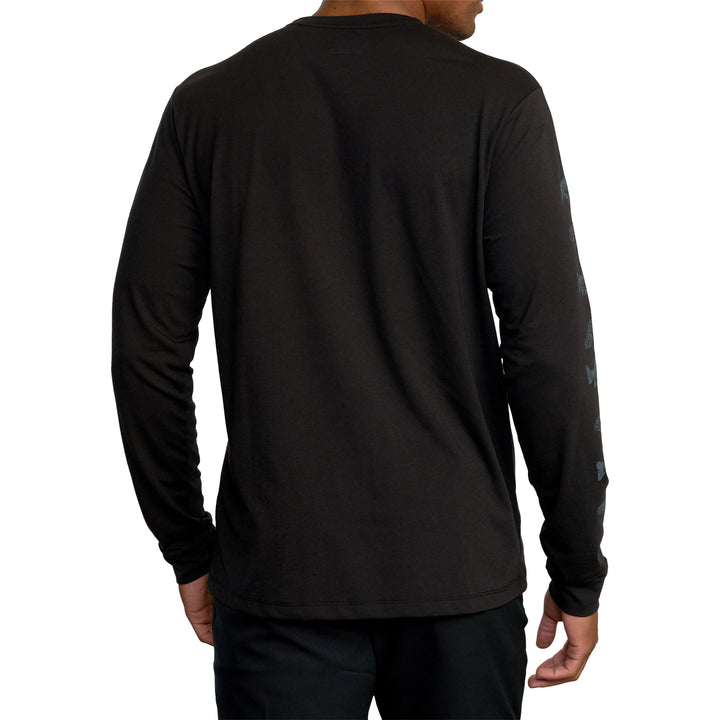 RVCA Ben Horton Sport Long Sleeve T-Shirt - Men's Black
