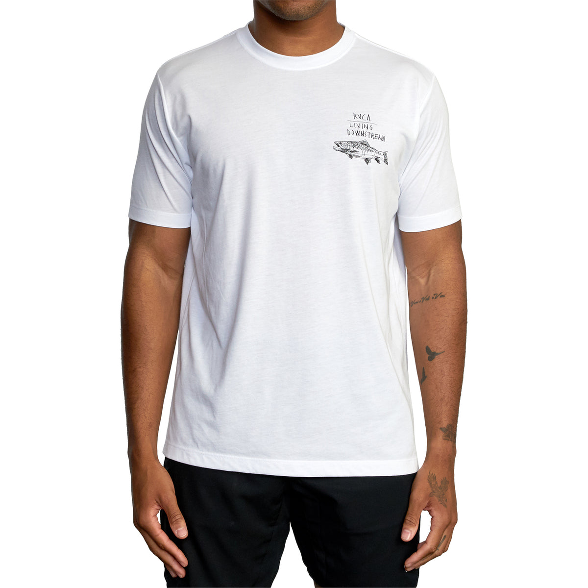 RVCA Ben Horton Sport T-Shirt - Men's White