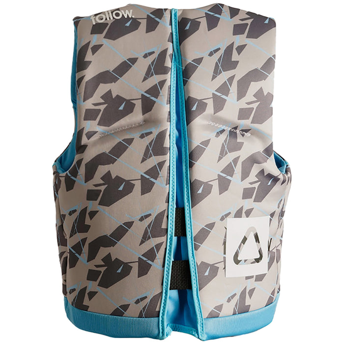 Follow Pop Youth CGA Wake Vest - Kids' 2022 Grey/Blue