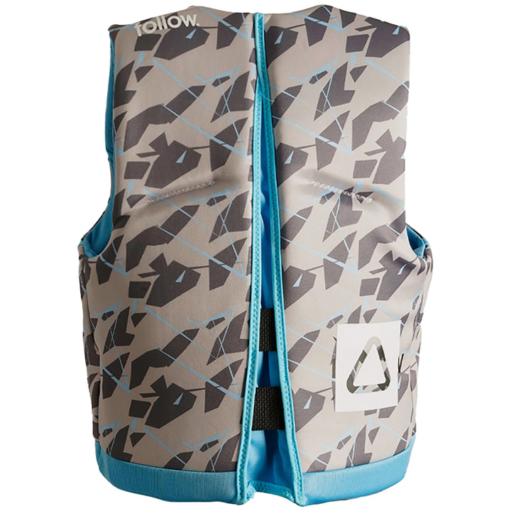 Follow Pop Youth CGA Wake Vest - Kids' 2022 Grey/Blue