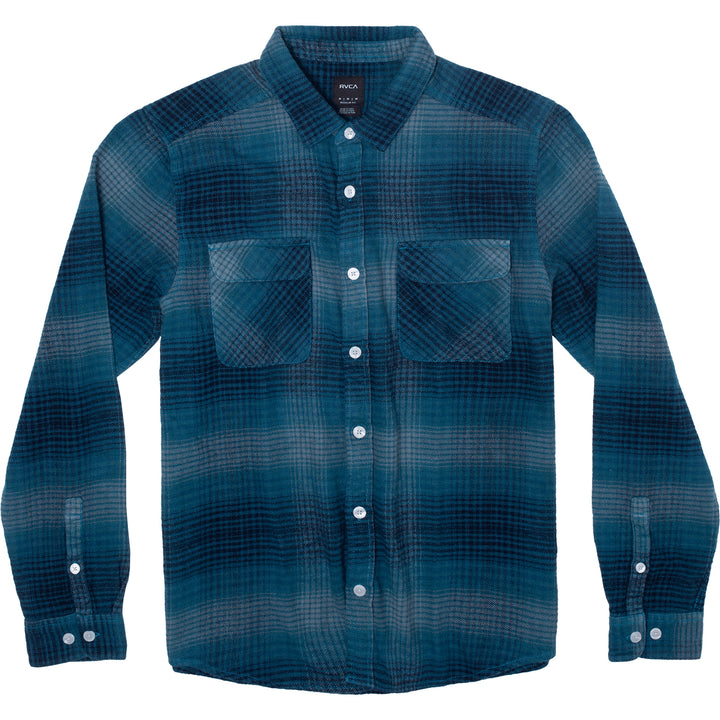 RVCA Balance Flannel - Men's Horizon Blue