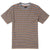 RVCA Ramshackle Micro Stripe T-Shirt - Men's Grey Noise