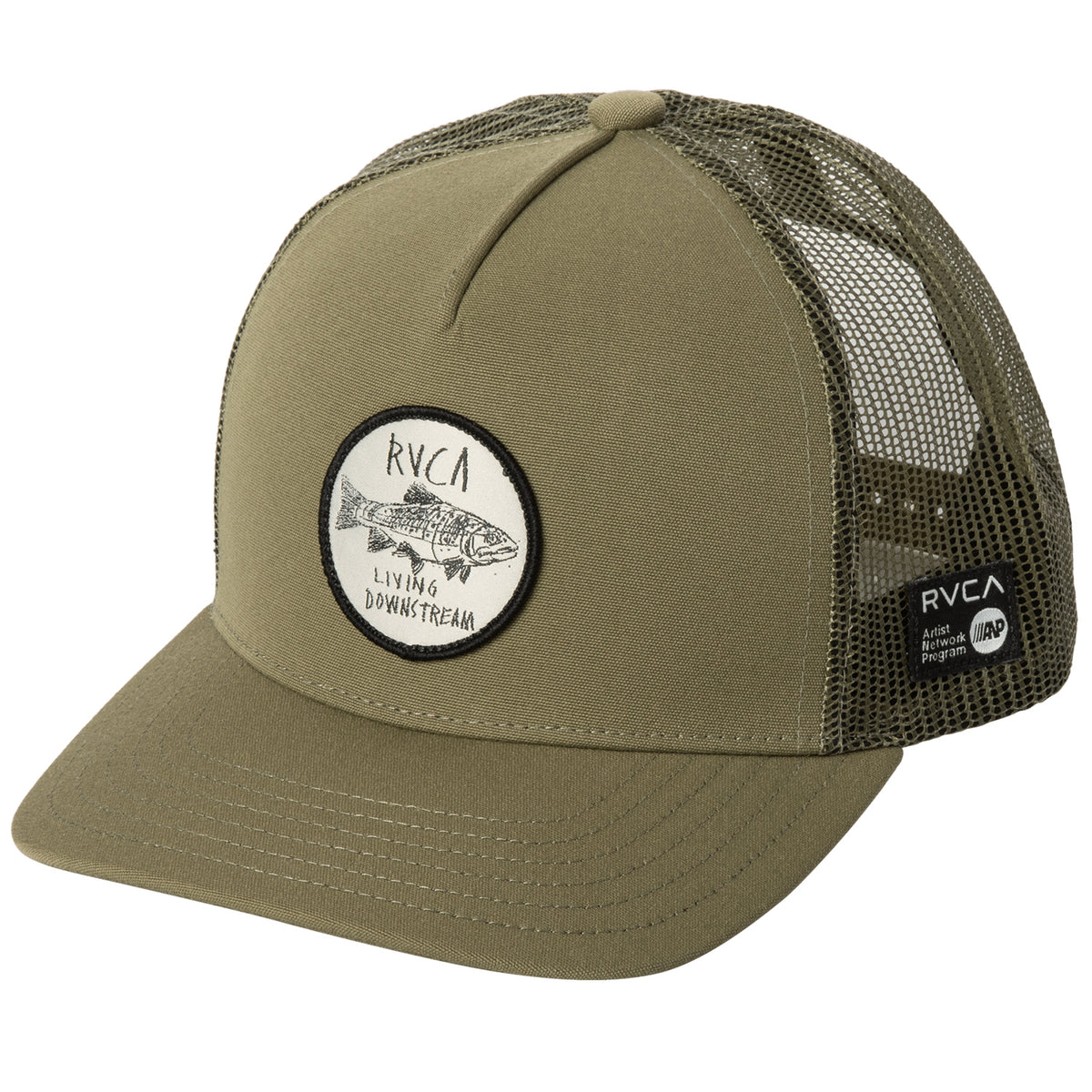 RVCA Horton ANP Trucker Hat Olive