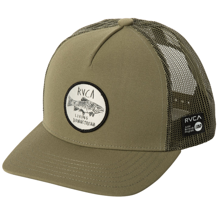 RVCA Horton ANP Trucker Hat Olive