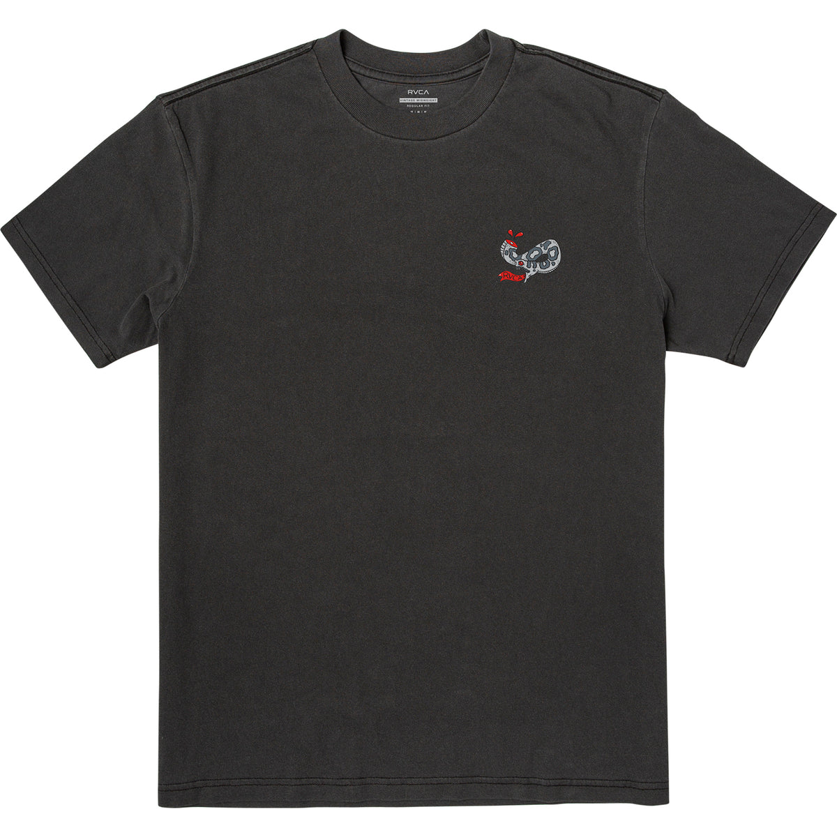 RVCA Snake Bite T-Shirt - Men's Black