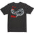 RVCA Snake Bite T-Shirt - Men's Black