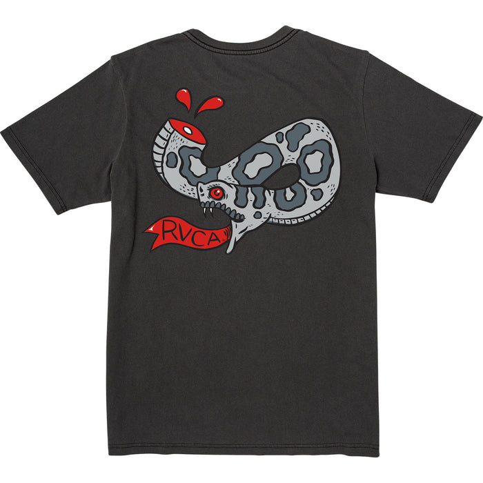 RVCA Snake Bite T-Shirt - Men's Black