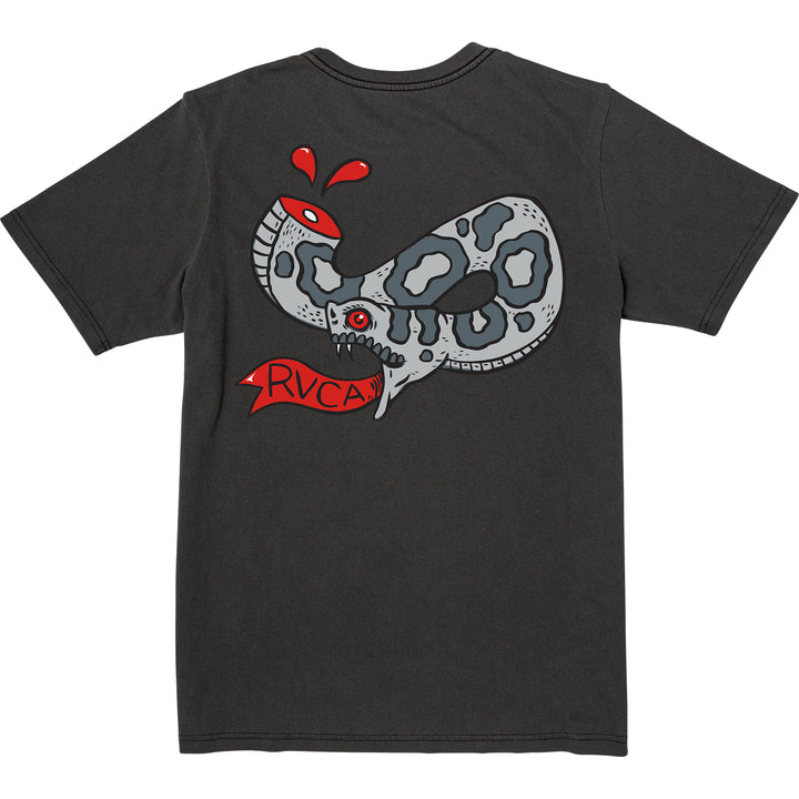 RVCA Snake Bite T-Shirt - Men's Black