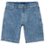 RVCA Chainmail Denim Shorts - Men's Broken Blue Wash
