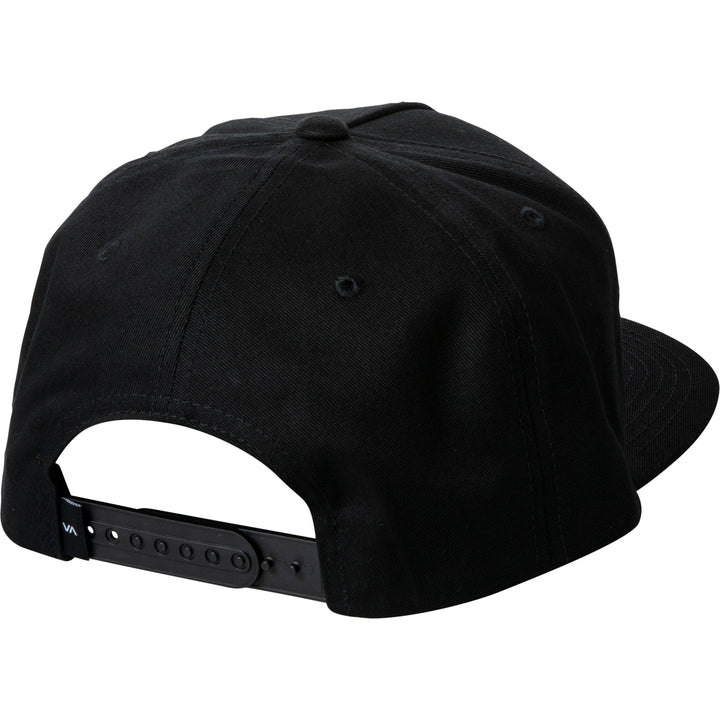 RVCA Square Snapback Hat Black