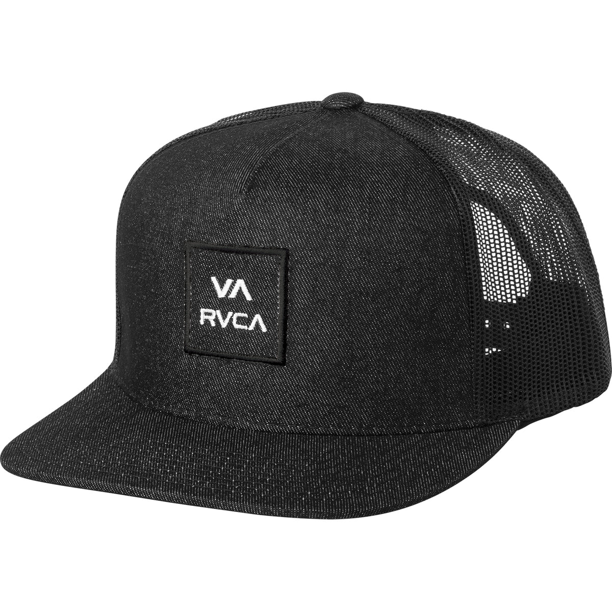 RVCA VA All The Way Trucker Hat Black/White