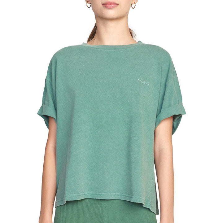 RVCA PTC Roll It T-Shirt - Women's Dusky Green